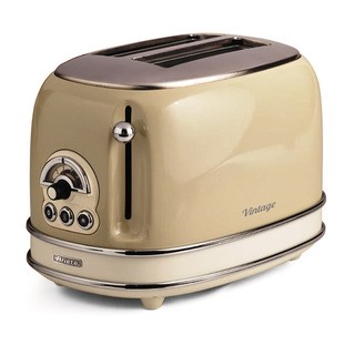 155/13 Vintage Toaster - krémový topinkovač
