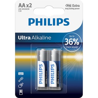 baterie Ultra Alkaline 2ks (LR6E2B/10, AA, LR6)