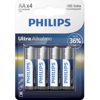 baterie Ultra Alkaline 4ks (LR6E4B/10, AA, LR6)