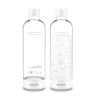 ADD911WH/10 GoZero - bílá láhev k výrobníku sody 1l (2ks)