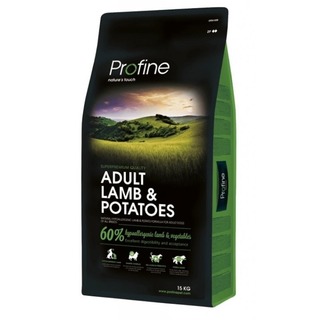 Profine Adult Lamb & Potatoes 15 kg - přírodní kompletní krmivo pro dospělé psy (jehněčí maso, brambory)