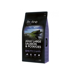 Profine Adult Large Breed Salmon & Potatoes 15 kg - přírodní kompletní krmivo pro dospělé psy (losos, brambory)