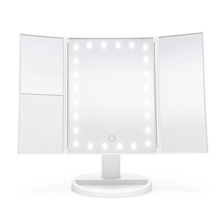 24 LED TOUCH DIMMABLE MAKEUP MIRROR - kosmetické zrcátko s osvětlením