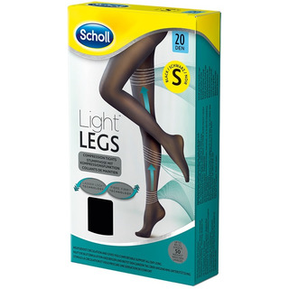 Scholl Light Legs Kompresní punčochové kalhoty 20 DEN černé (1 ks) velikost - S