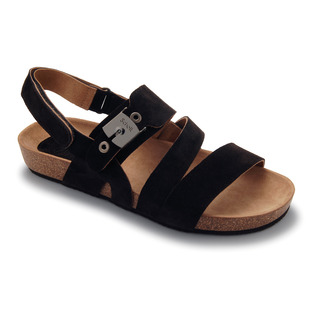ISIDRO - tmavě hnědé pánské zdravotní sandály