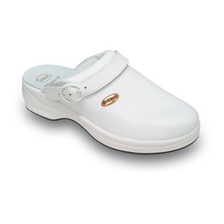 NEW BONUS Unpunched - bílé pracovní pantofle