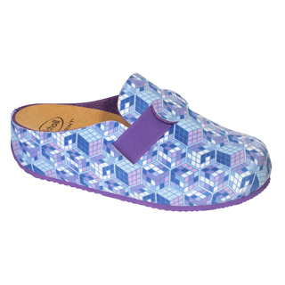 LARETH modrá - domácí zdravotní obuv