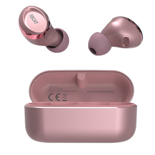HiFuture YACHT - růžová bezdrátová sluchátka do uší
