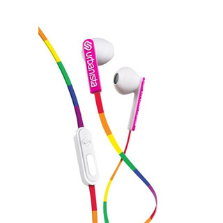 URBANISTA San Francisco Rainbow - drátová sluchátka do uší 3,5 mm