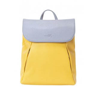 Triumph 2 C - Light Grey, Sunshine - žlutý dámský batoh