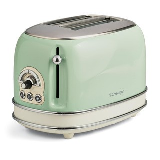 ARIETE 155/14 Vintage Toaster - zelený topinkovač